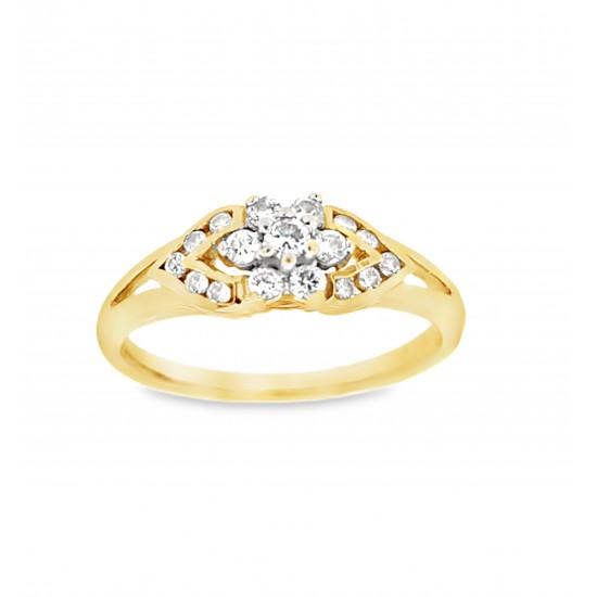 Pre Owned 18ct Diamond Ring ZA120